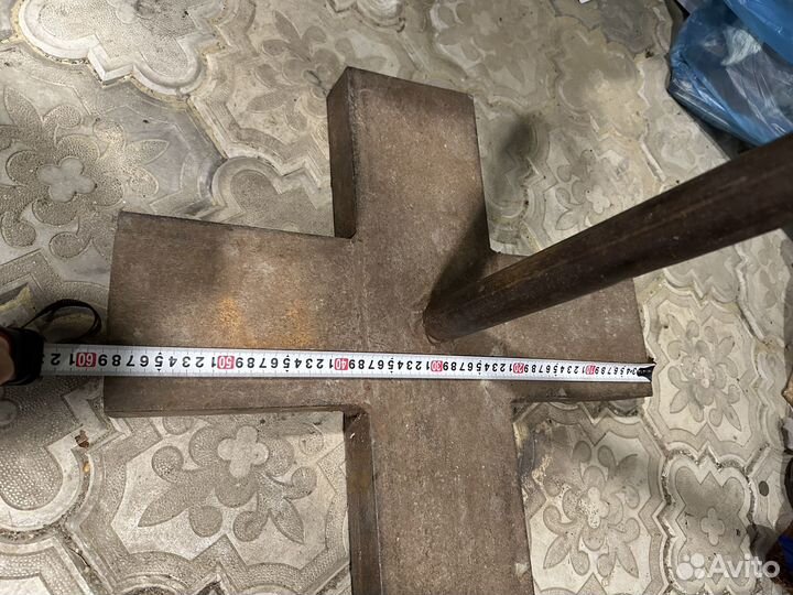 Крестовина подставка металлическая для зонта