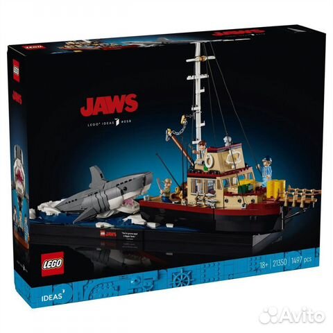 Lego Ideas 21350 Челюсти купить в Москве с доставкой | Личные вещи | Авито