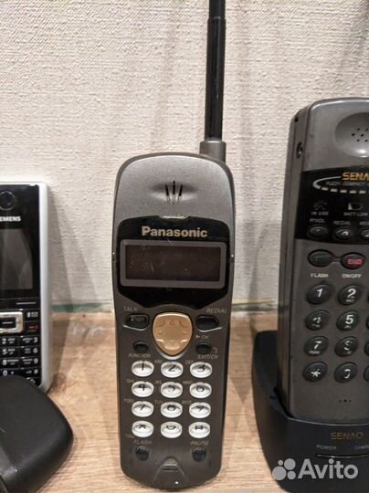 Радио телефон, Panasonic siemens, texet