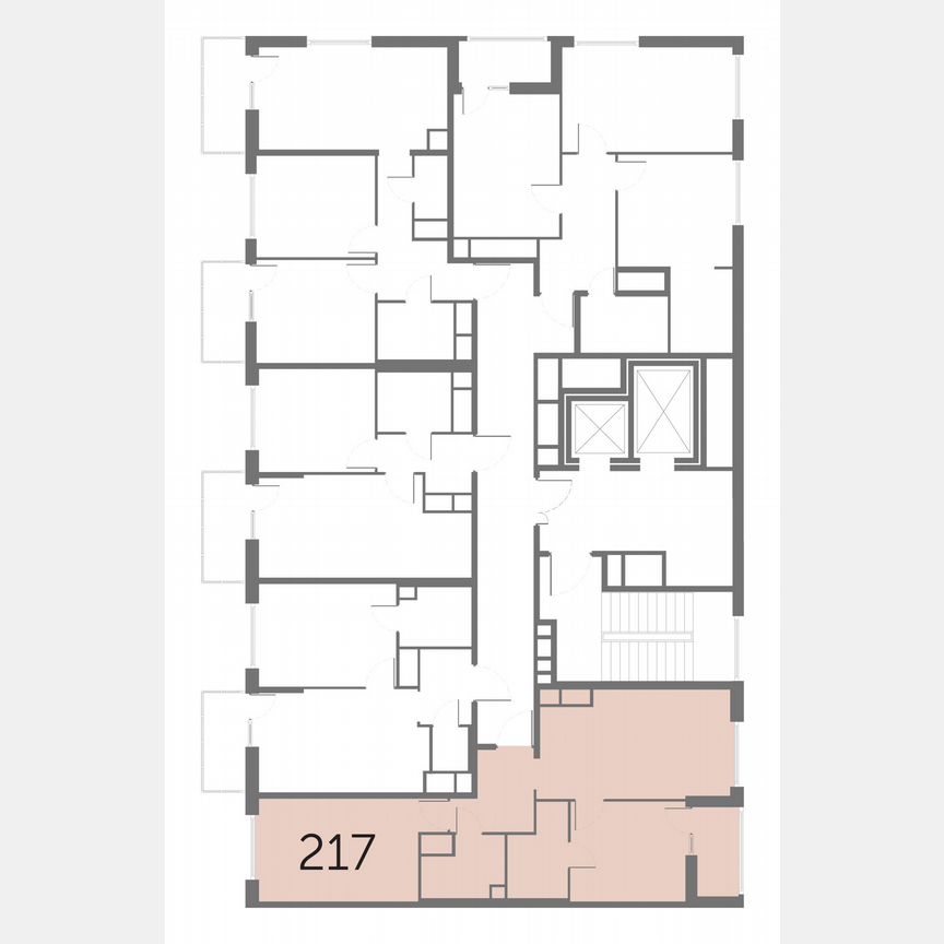 2-к. квартира, 55,7 м², 7/10 эт.