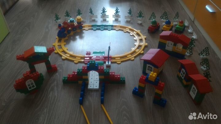 Лего город и железная дорога