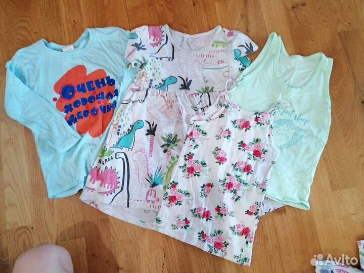 Пакет вещей на девочку с 116 по 122