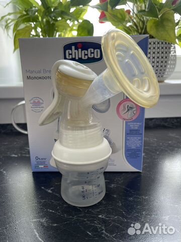 Молокоотсос chicco ручной
