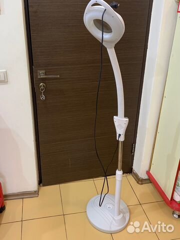 Лампа лупа напольная. Читайте объявление