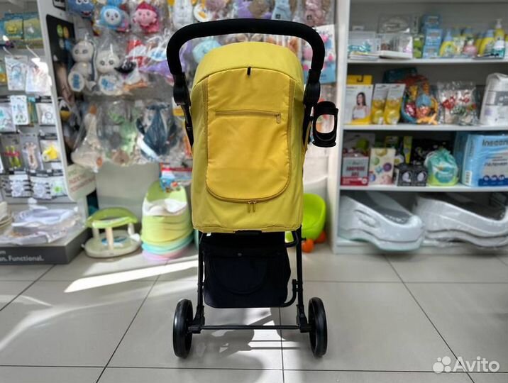 Прогулочная коляска Rant Kira, желтая