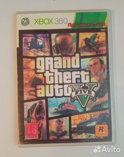Игра Gta 5. гта 5. Lt-3.0. Для прошитой Xbox 360