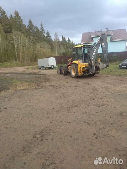 Услуги эксковатора погрузчика