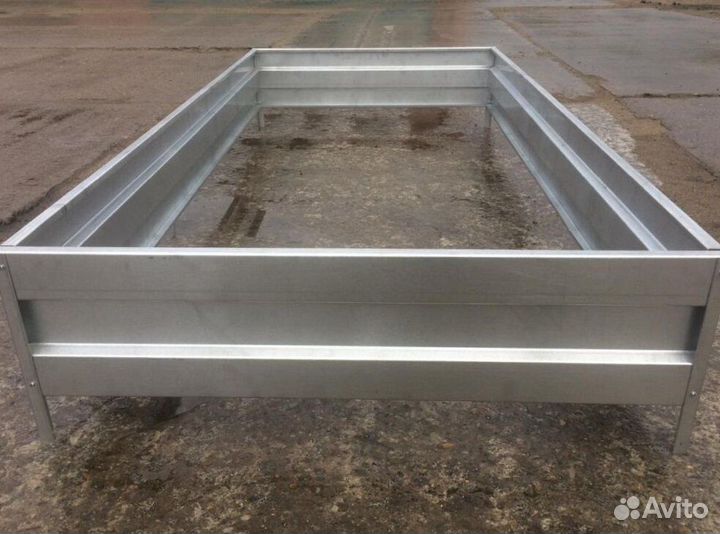 Грядка цветная 1м х 4м х 32см