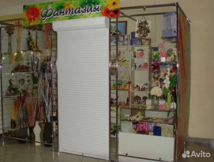Рольставни в магазин. Отдел