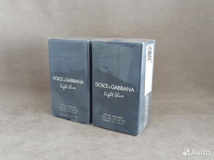 Dolce&gabbana Light Blue Pour Homme 40ml