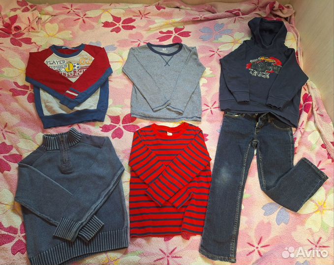 Пакет одежды на мальчика (104-110,74-92)