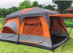 Видео MQ-1402 палатка на 6-12 чел кухня шатер тент