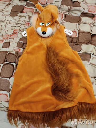 Костюм белки детский