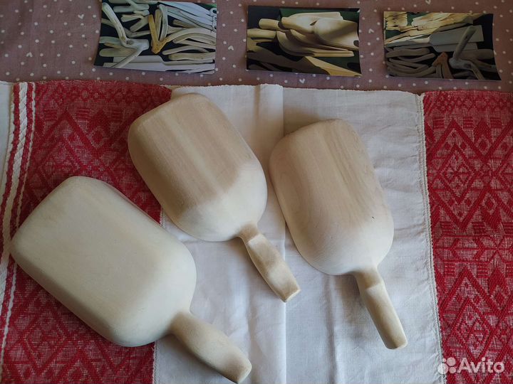 Совок для сыпучих продуктов дерево