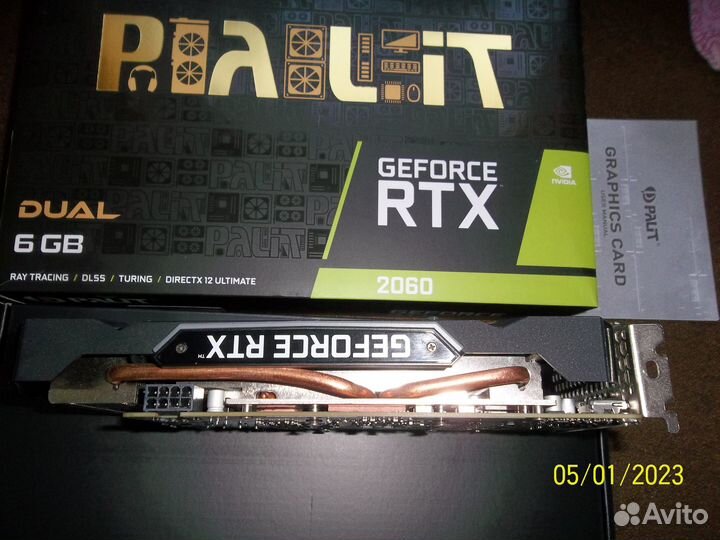 Palit nvidea RTX 2060 dual 6GB