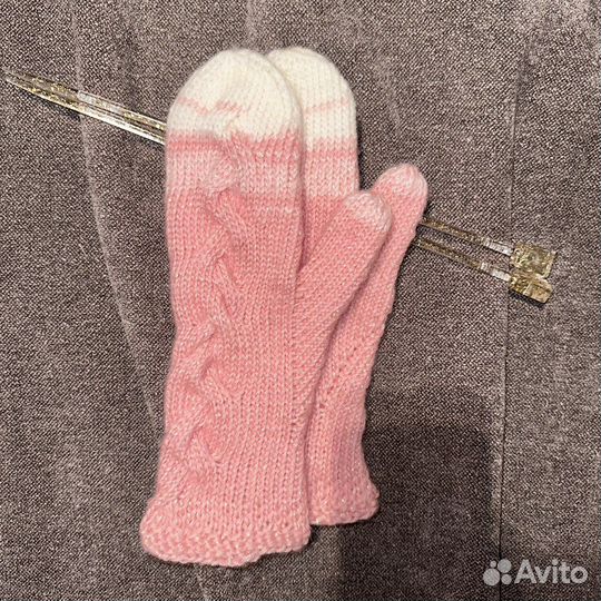 Варежки ручная работа