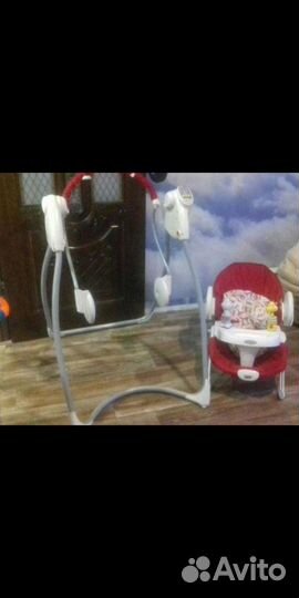 Электронные качели Graco Swing n Bounce