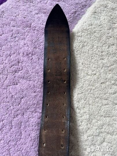 Ремень кожаный офицерский СССР