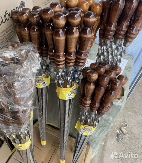 Шампура комплект 10шт шампур