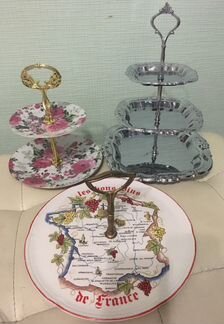 Подставки для фруктов, фарфоровые изделия