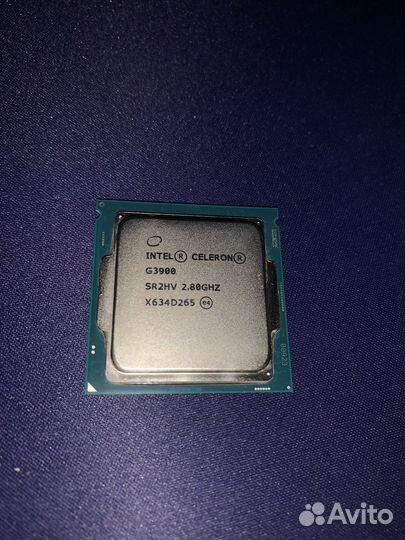 Процессор Celeron g3900