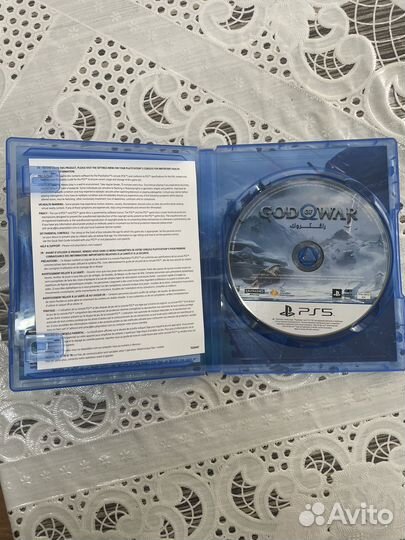 God of War Ragnarok ps5 диск с русской озвучкой