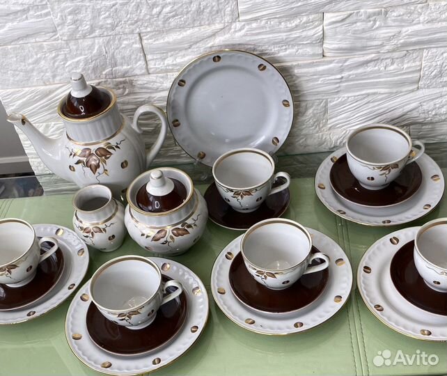 Кофейный сервиз Прокопьевский фз СССР