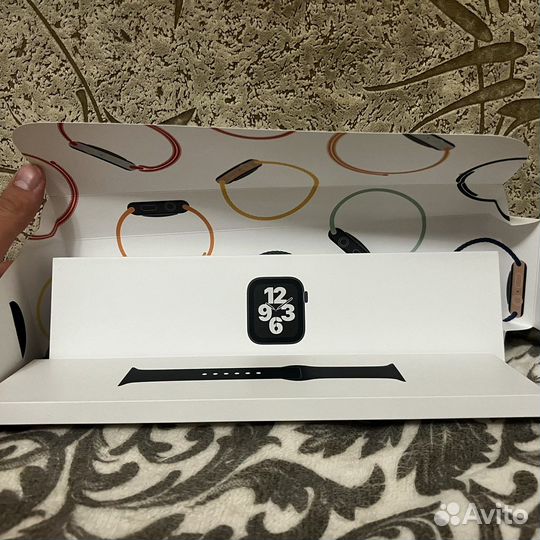 Apple watch se 44mm 100акб