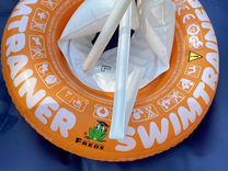 Круг для плавания swimtrainer оранжевый 2-6 лет