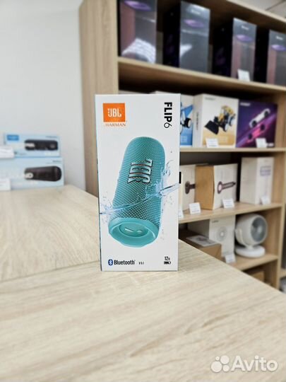 Портативная колонка JBL Flip 6 Teal