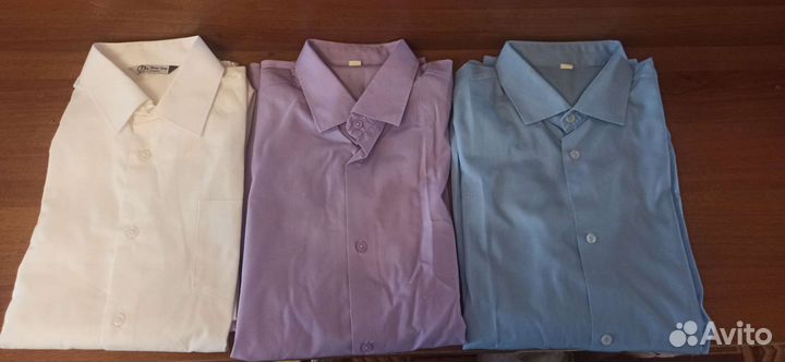 Рубашка школьная на рост 158-164