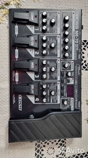 Гитарный процессор boss ME 70