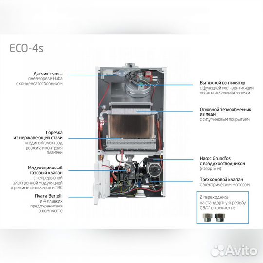 Baxi ECO 4S Газовый котел