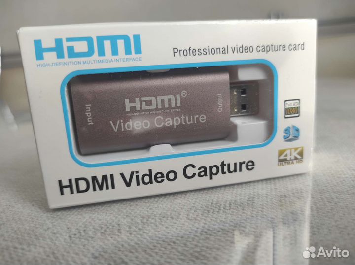 Карта видеозахвата, переходник, hdmi - USB