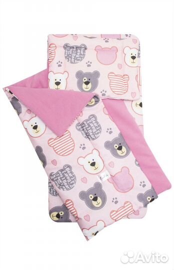 Комплект в коляску подушка матрас одеяло