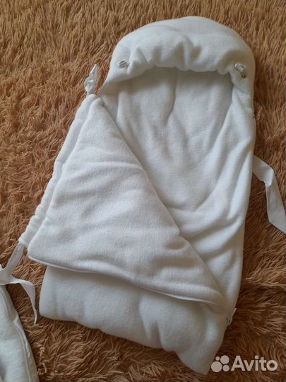 Зимний конверт для новорожденных