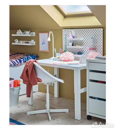 Стул детский кресло Лобергет Сибен Икеа