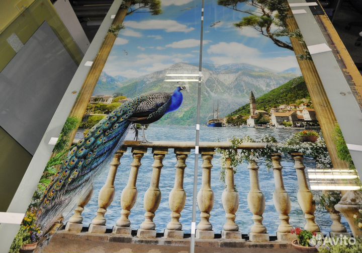 Печать на стекле, на акриле, дереве, витражей, пвх