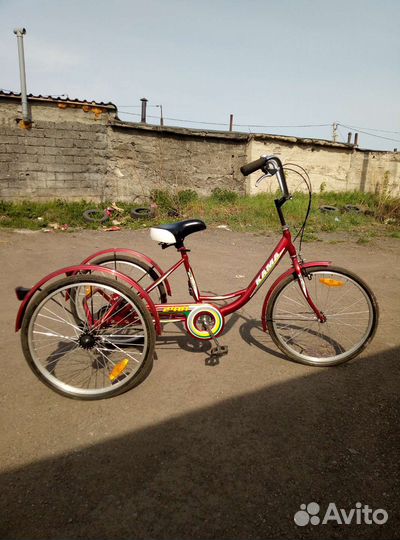 Трехколесный велосипед для взрослых