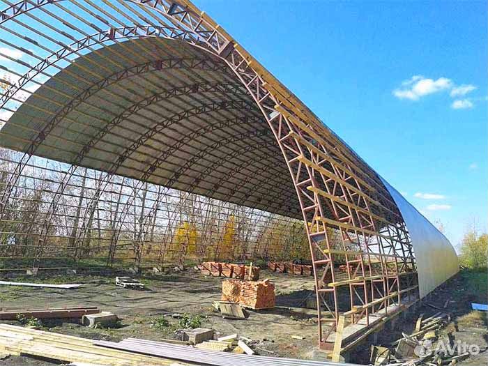Арочные ангары 21х60 (1260 м2)