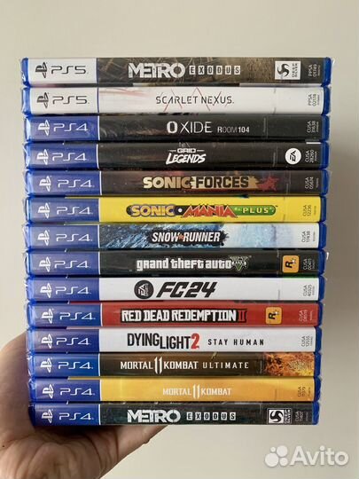 Игры PS4 / PS5 Новые