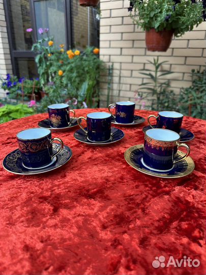 Кофейный сервиз.Франция Лемож