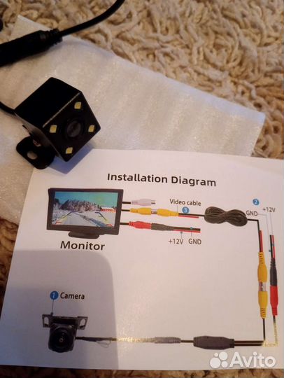 Камера заднего вида с монитором
