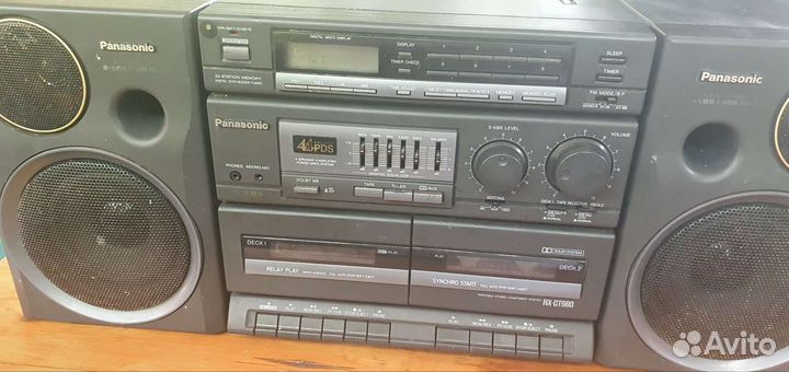 Кассетная магнитола panasonic rx-ct980