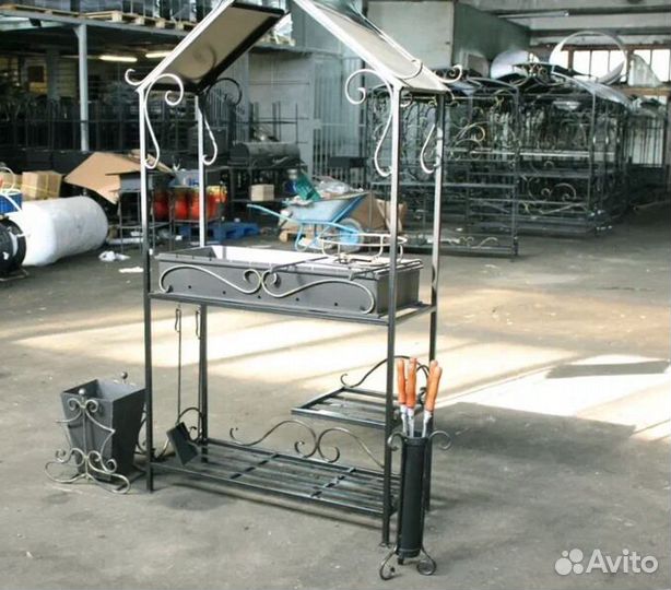 Мангал лофт