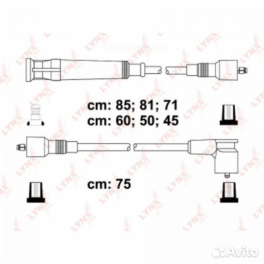 Lynxauto SPE1404 Комплект высоковольтных проводов