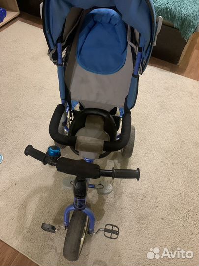 Велосипед с родительской ручкой