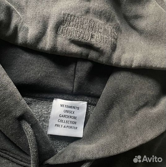 Худи vetements iso