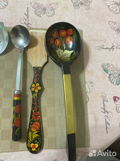 Приборы хохлома