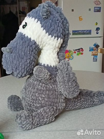 Дракончик вязаный